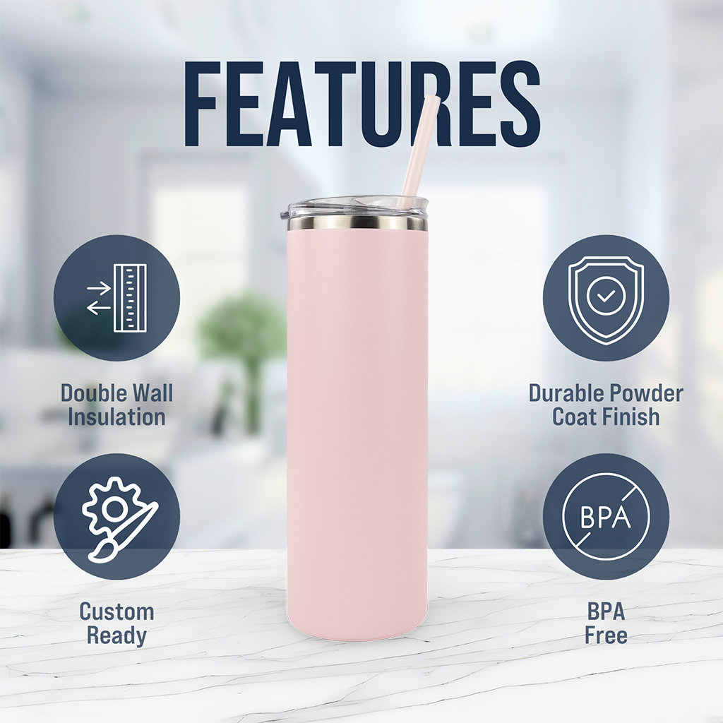 20oz SKINNY TUMBLER - Plant Love Series