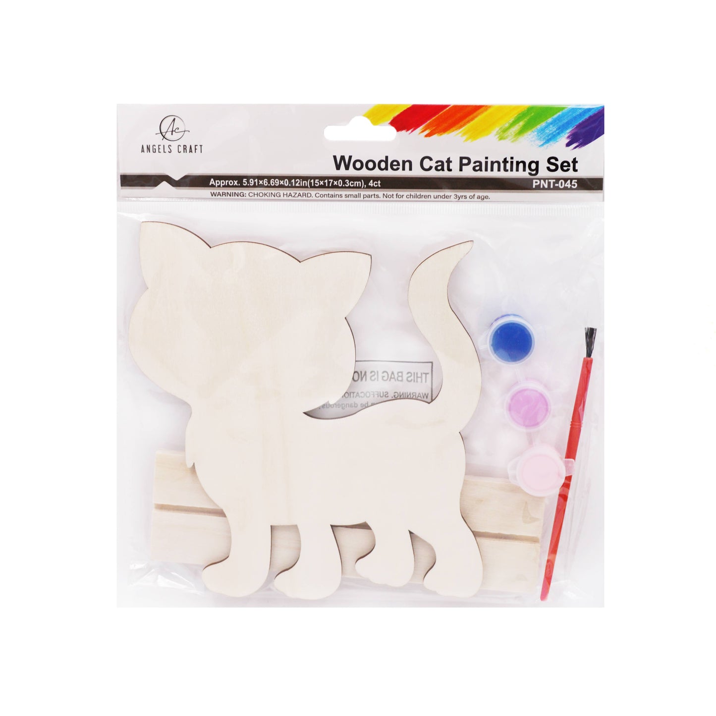 DIY Wooden Painting Kit – Assorted Animal & Fun Shapes
