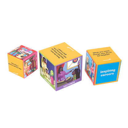 Stacking Blocks Toy - Inspiring Careers, Mommy's Shadow