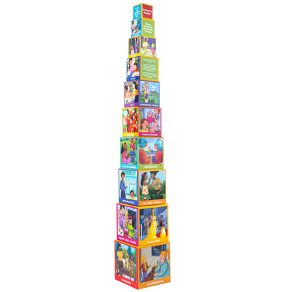 Stacking Blocks Toy - Inspiring Careers, Mommy's Shadow