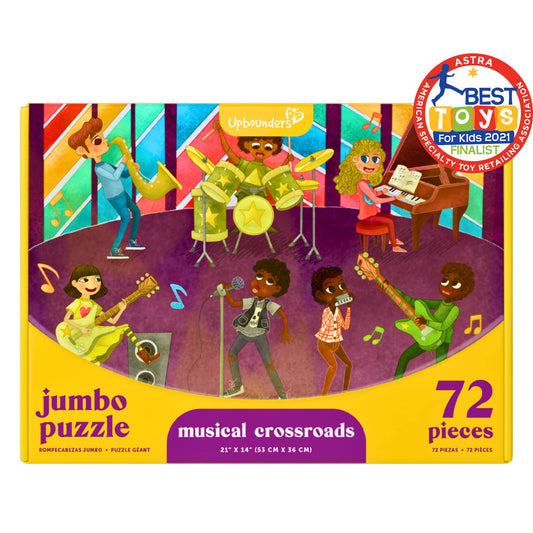 72 PC Musical Crossroads Jumbo Puzzle for Kids | Ages 5 to 9