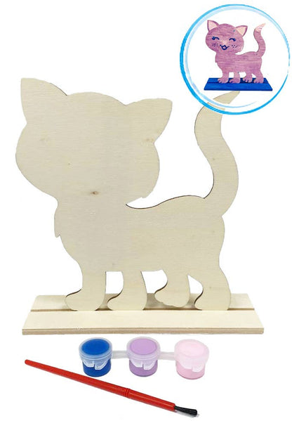 DIY Wooden Painting Kit – Assorted Animal & Fun Shapes
