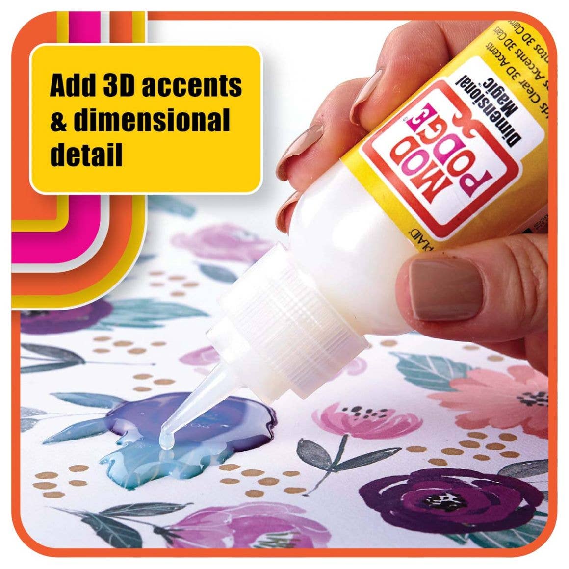 Mod Podge ® Dimensional Magic - Iridescent Glitter, 2 oz