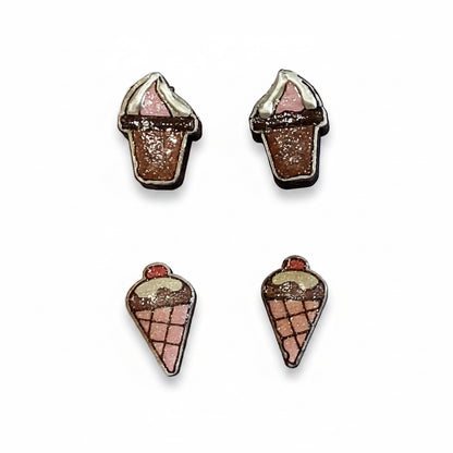 Ice Cream Scoop Earrings