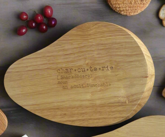 Adult Charcuterie Teardrop Serving Board Set