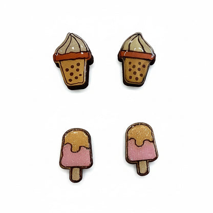 Ice Cream Scoop Earrings
