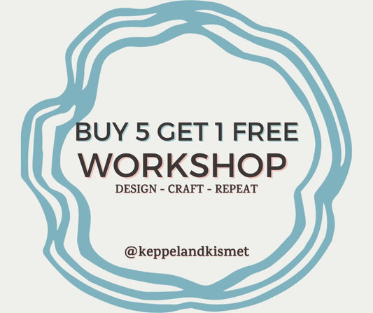 Workshop Bundle – 6 Creative Workshops for the Price of 5