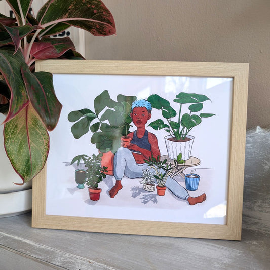 Black Womxn Grown 8x10 Art Print