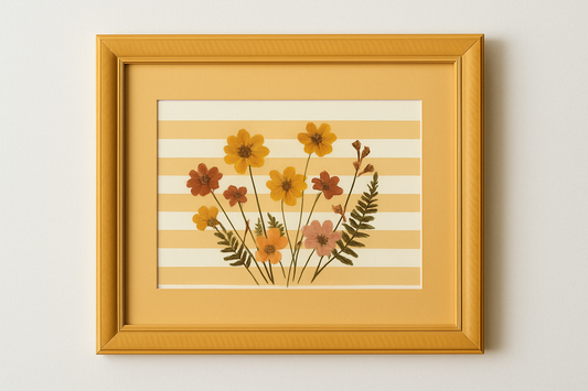 September First Friday Workshop: Pressed Flower Frame Creations