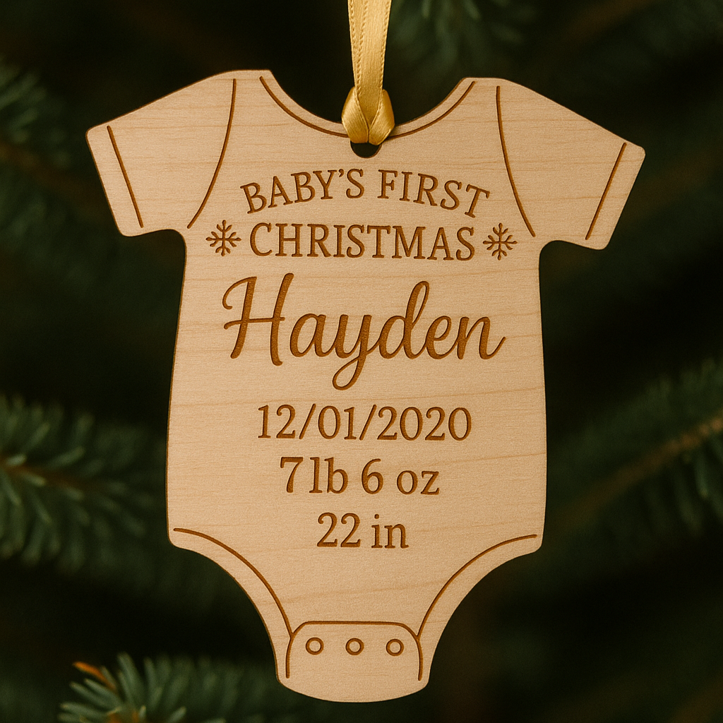 Custom Wood Ornaments