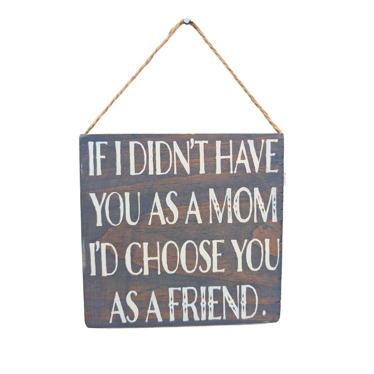 5x 5 Motherhood Wood Signs