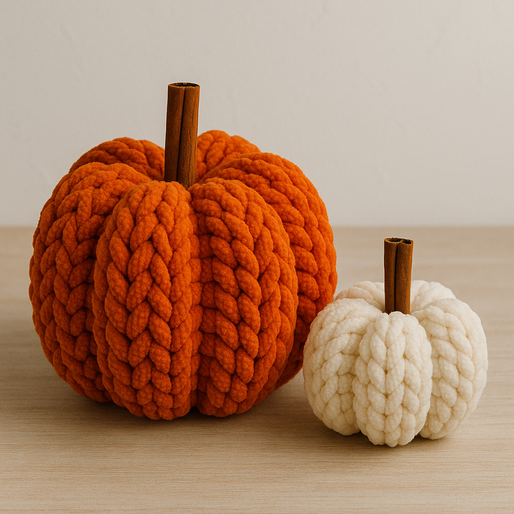 Chunky Knit Pumpkin Workshop