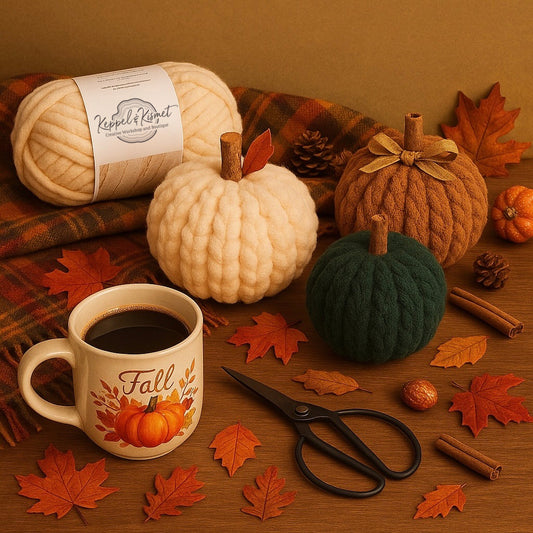 Chunky Knit Pumpkin Workshop