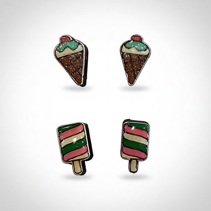Ice Cream Scoop Earrings