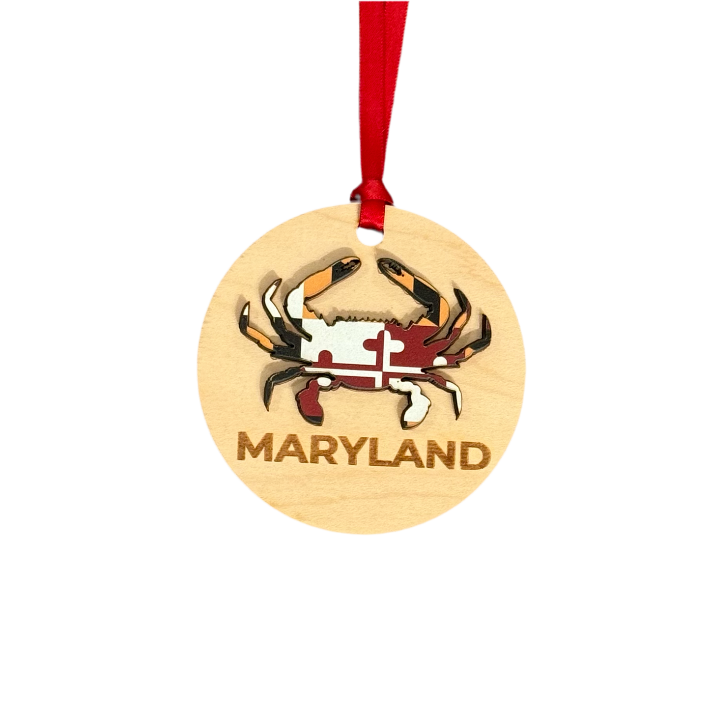 Maryland Crab Ornament