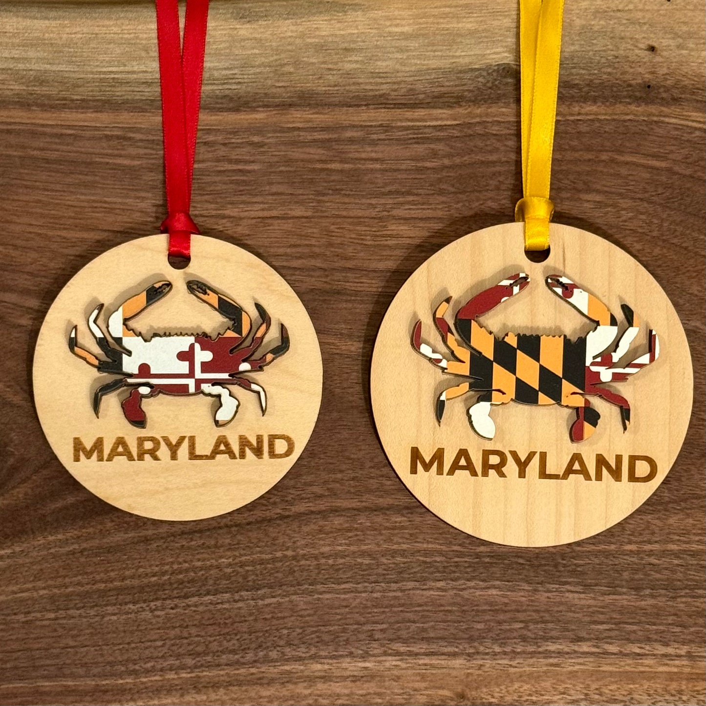 Maryland Crab Ornament