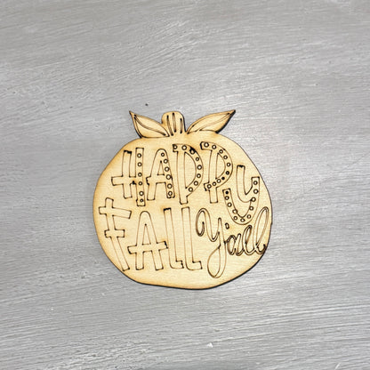 Fall Wood Craft Cutouts – Pumpkins & Tractor Designs