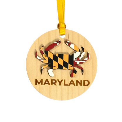 Maryland Crab Ornament