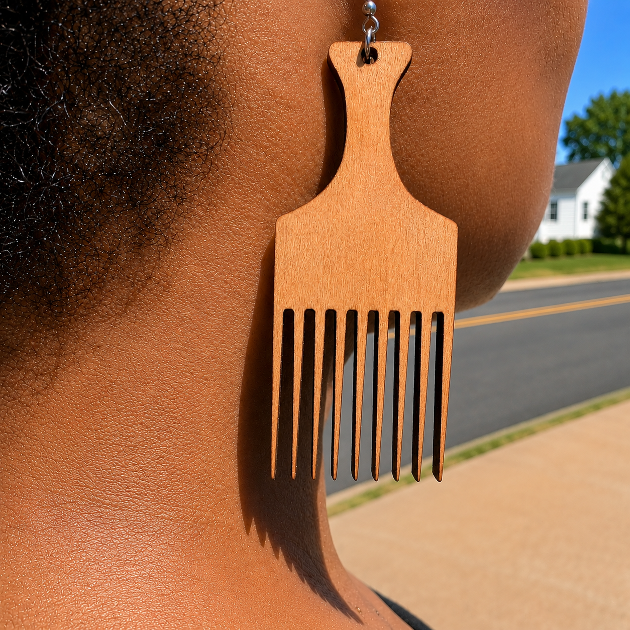 Live Crafted “Natural” Earring