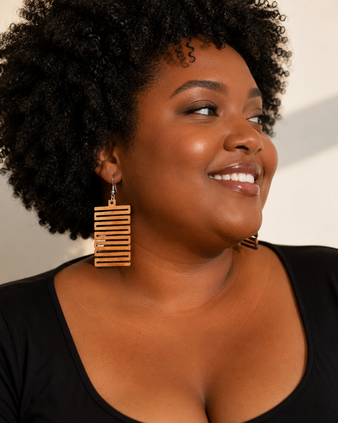 Live Crafted “One Way”Earring