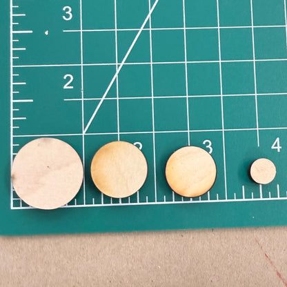 Wood Craft Coins – Bag of Birch Tokens for DIY Projects, Games & Craf