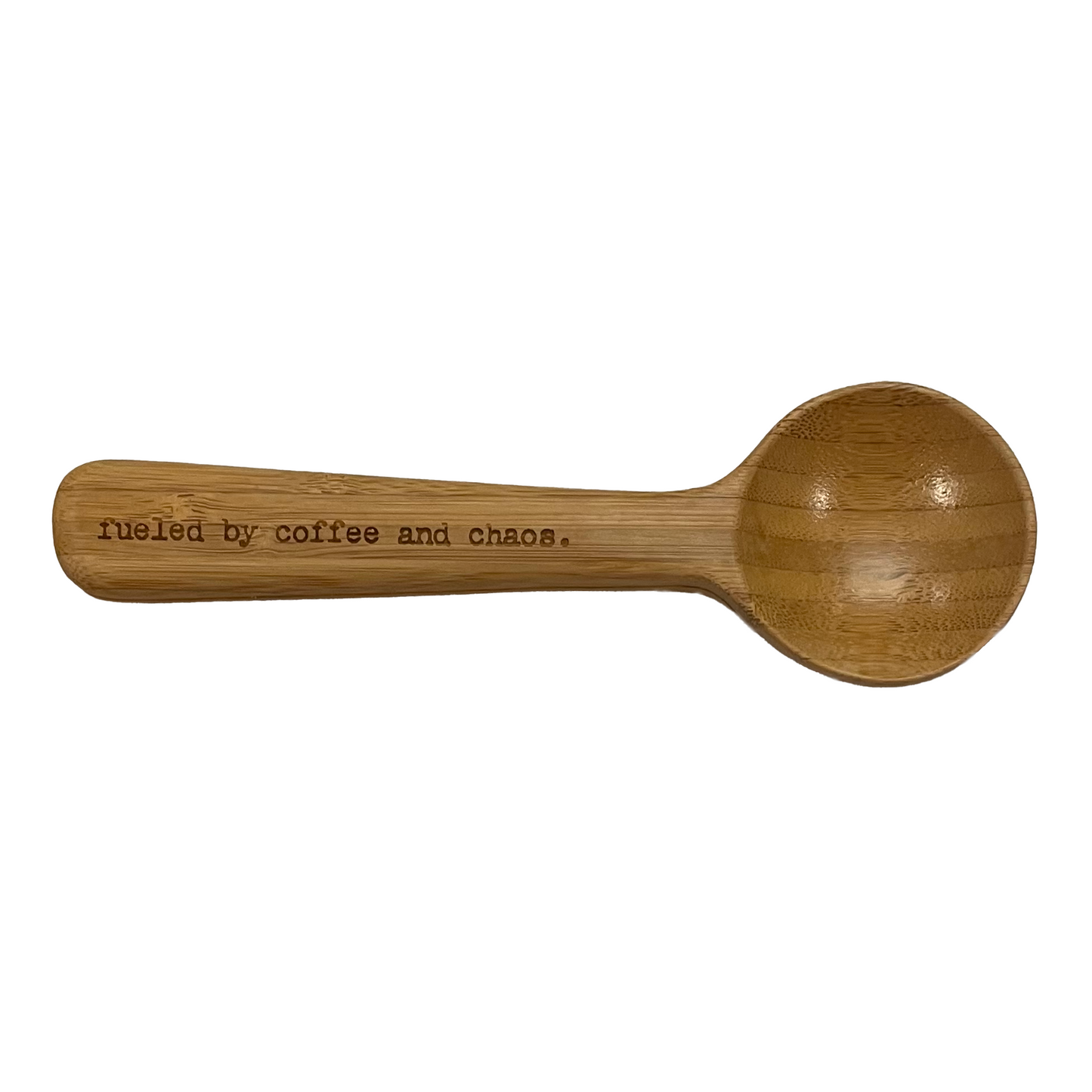 Engraved Coffee Scoop/Bag Clip