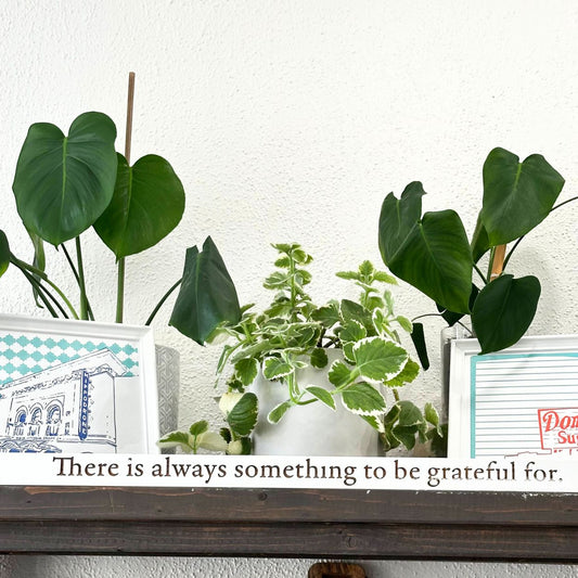 Wood Quote Shelf Sitter