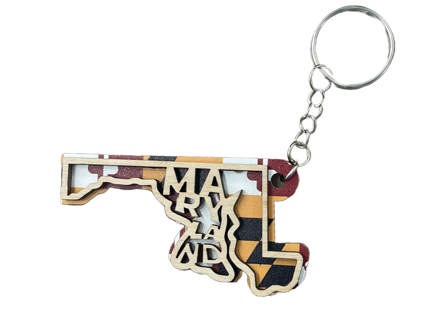 MD Flag Key Chain