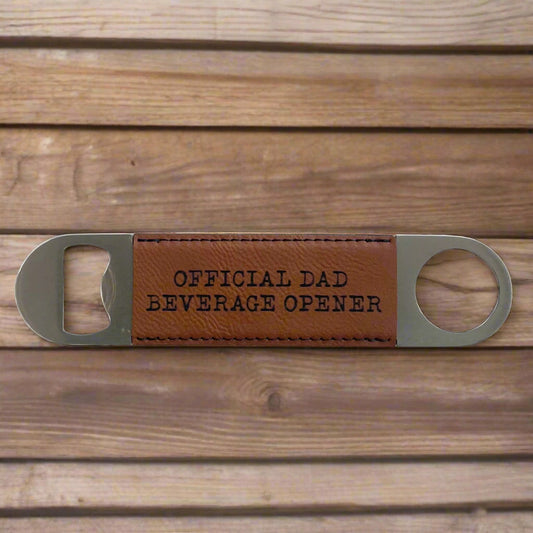 Leatherette Bottle Opener