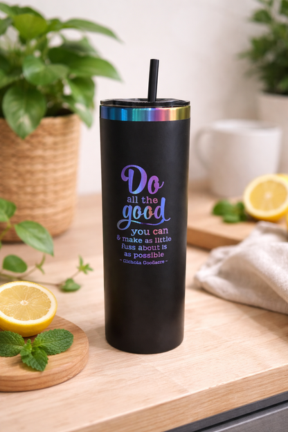 20oz POWDER COATED SKINNY EDGE TUMBLER