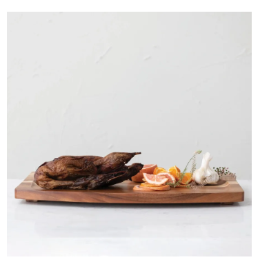 Suar Wood Slanted Cheese Board