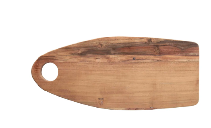 Acacia Wood Cheese Board w/ Handle