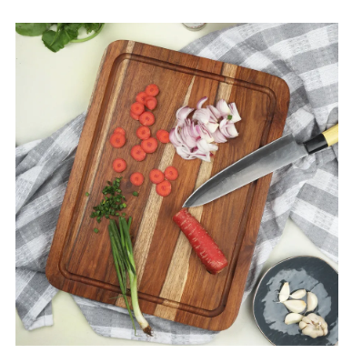 Rectangle Cutting Board w/ Juice Groove