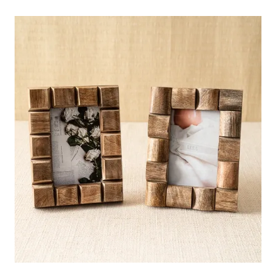 Assorted Wood Photo Frame 4x6”