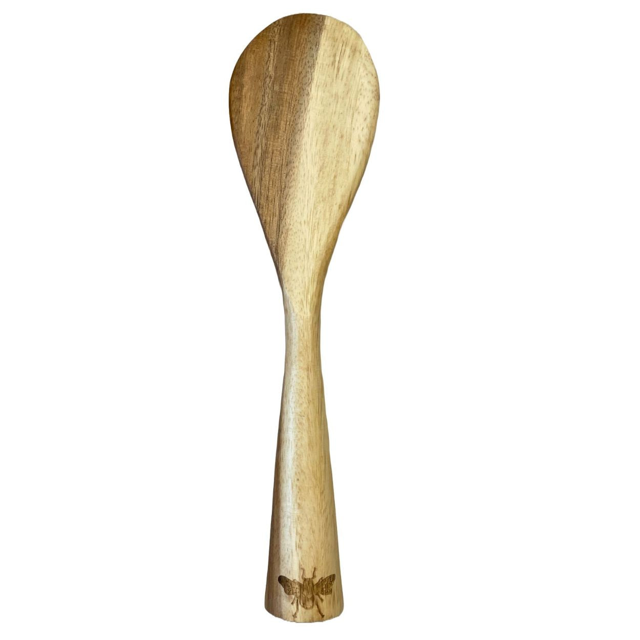 Hand-Carved Acacia Wood Standing Spoons