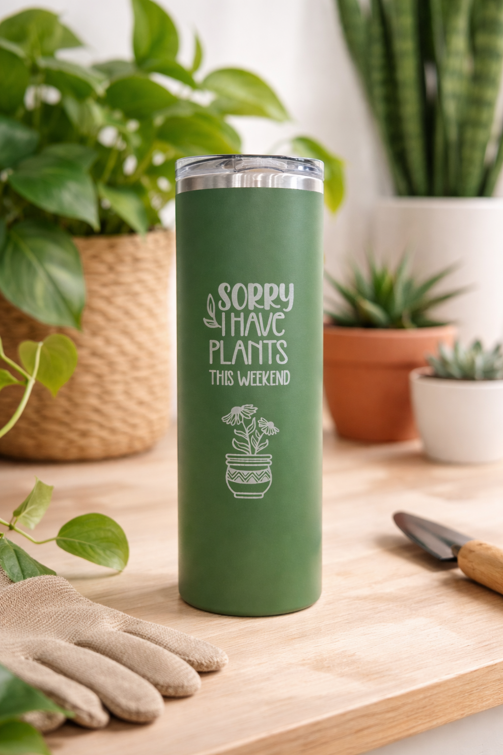 20oz SKINNY TUMBLER - Plant Love Series