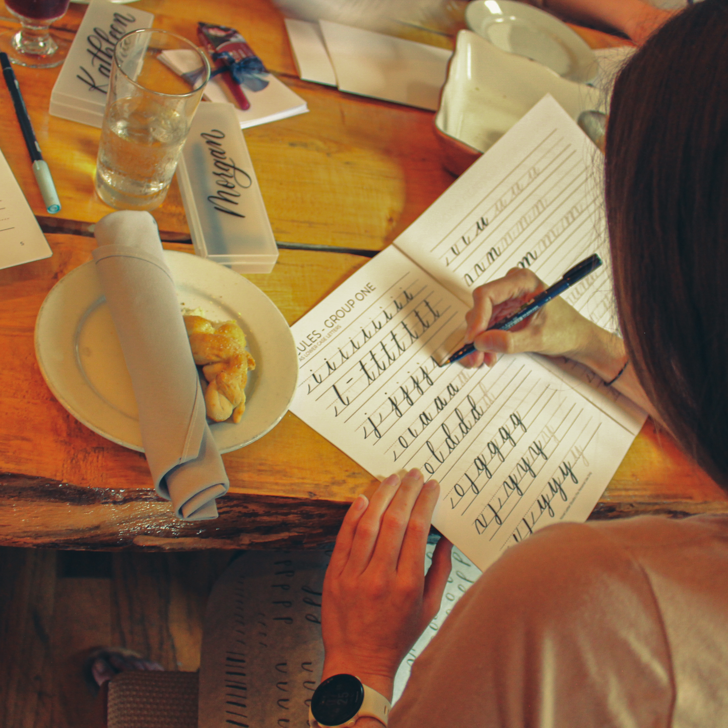 Introduction to Modern Brush Pen Calligraphy With Brittany DeNovellis