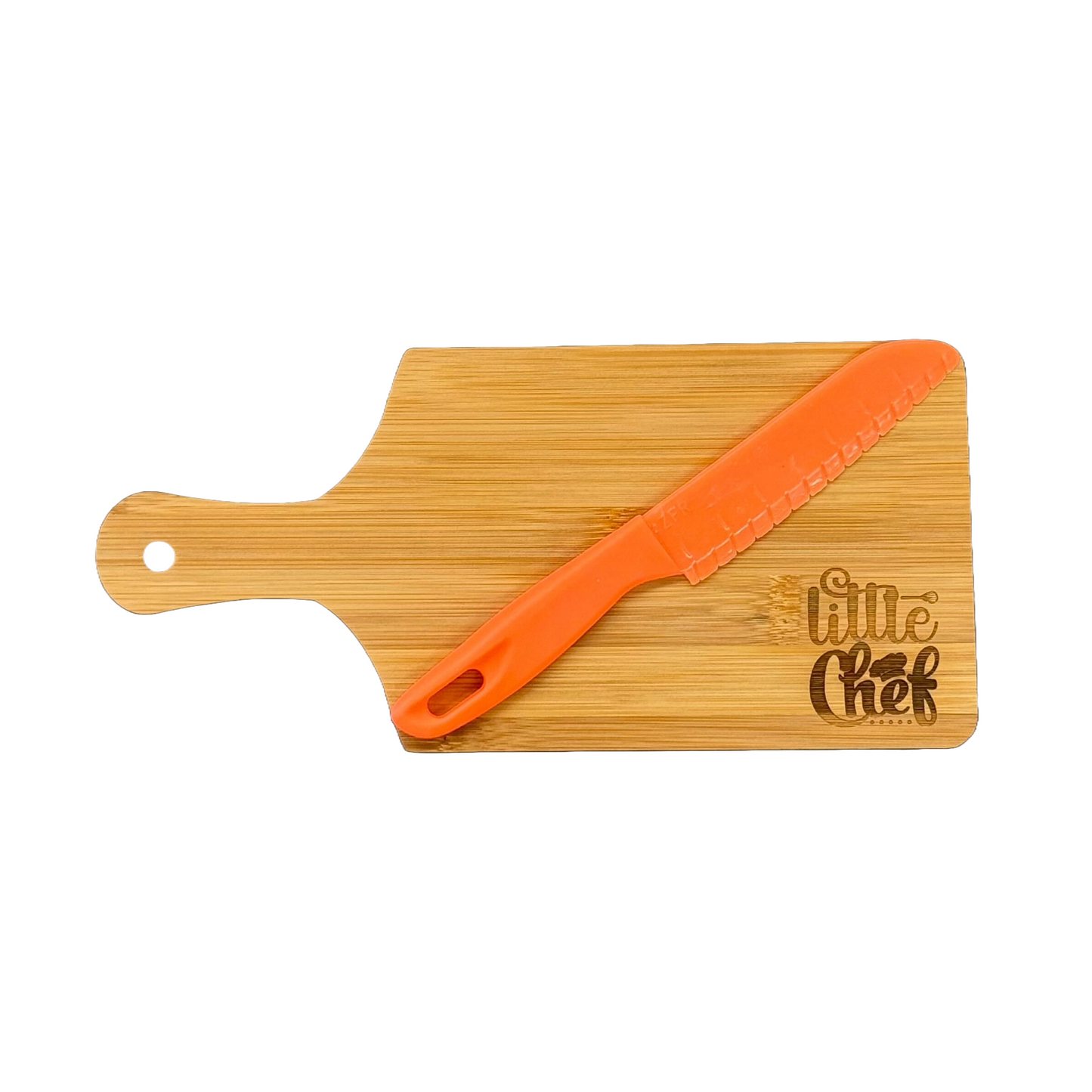 Little Chef Cutting Board and Knives Set