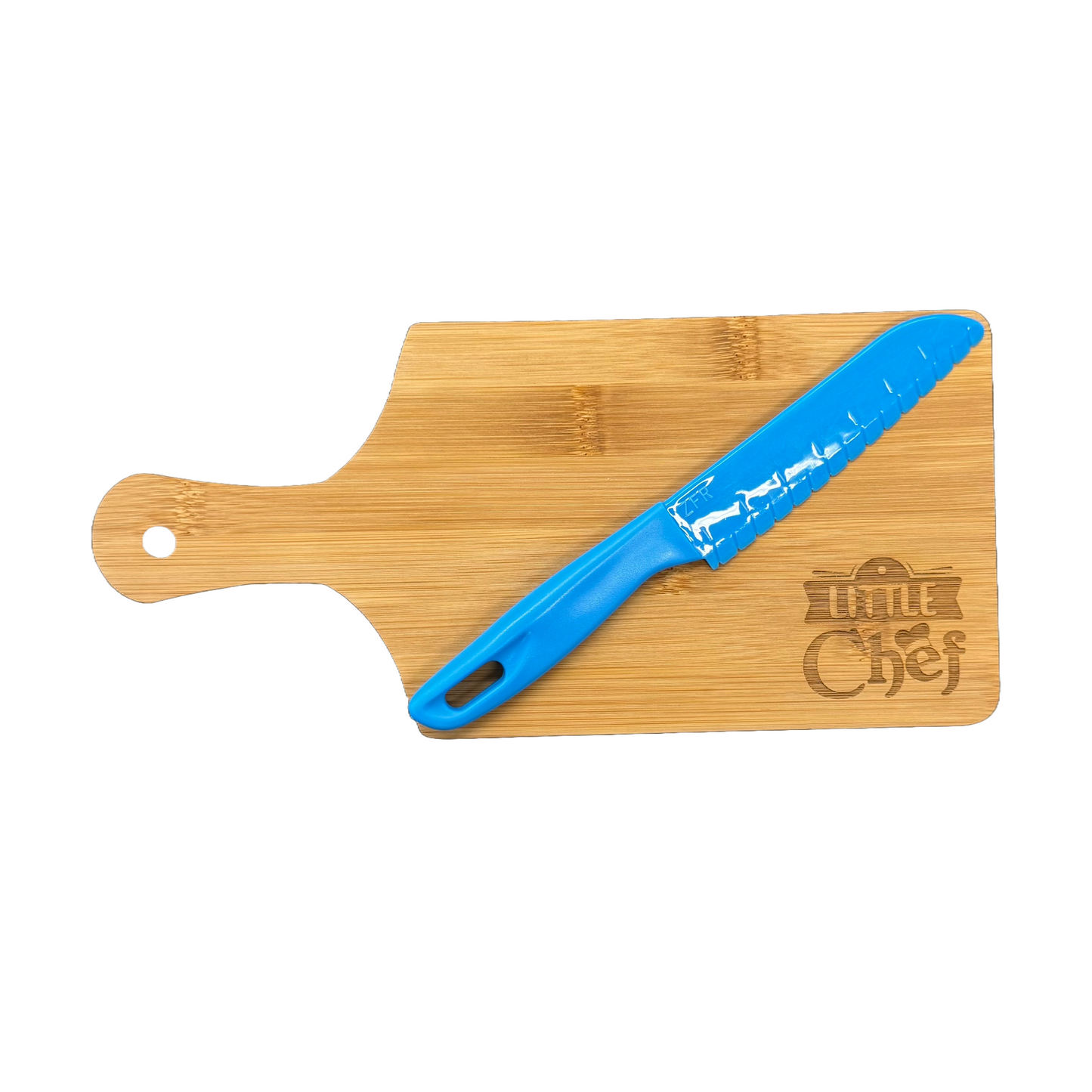 Little Chef Cutting Board and Knives Set