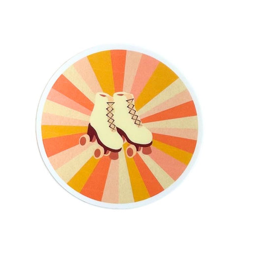 Roller Skate Vinyl Sticker