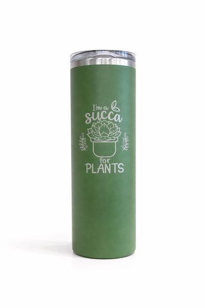 20oz SKINNY TUMBLER - Plant Love Series