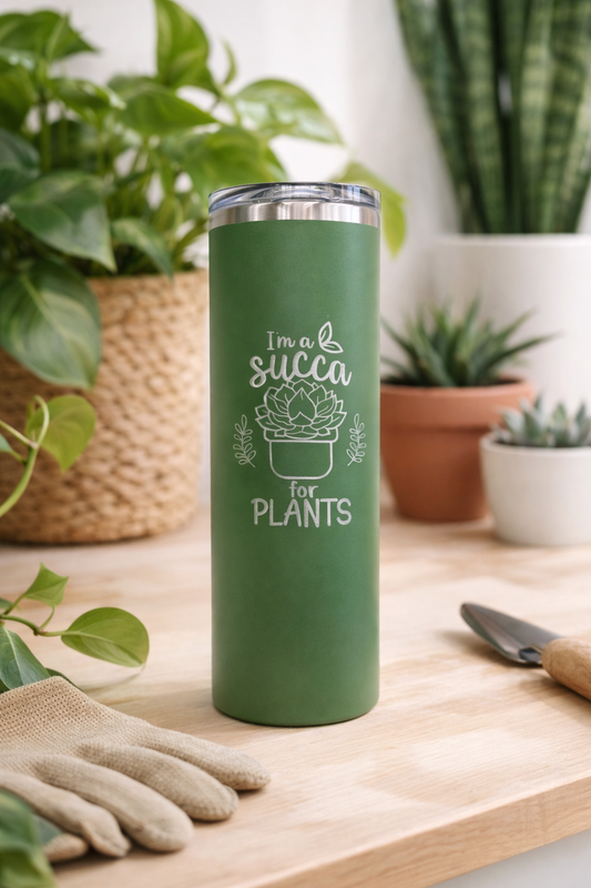 20oz SKINNY TUMBLER - Plant Love Series