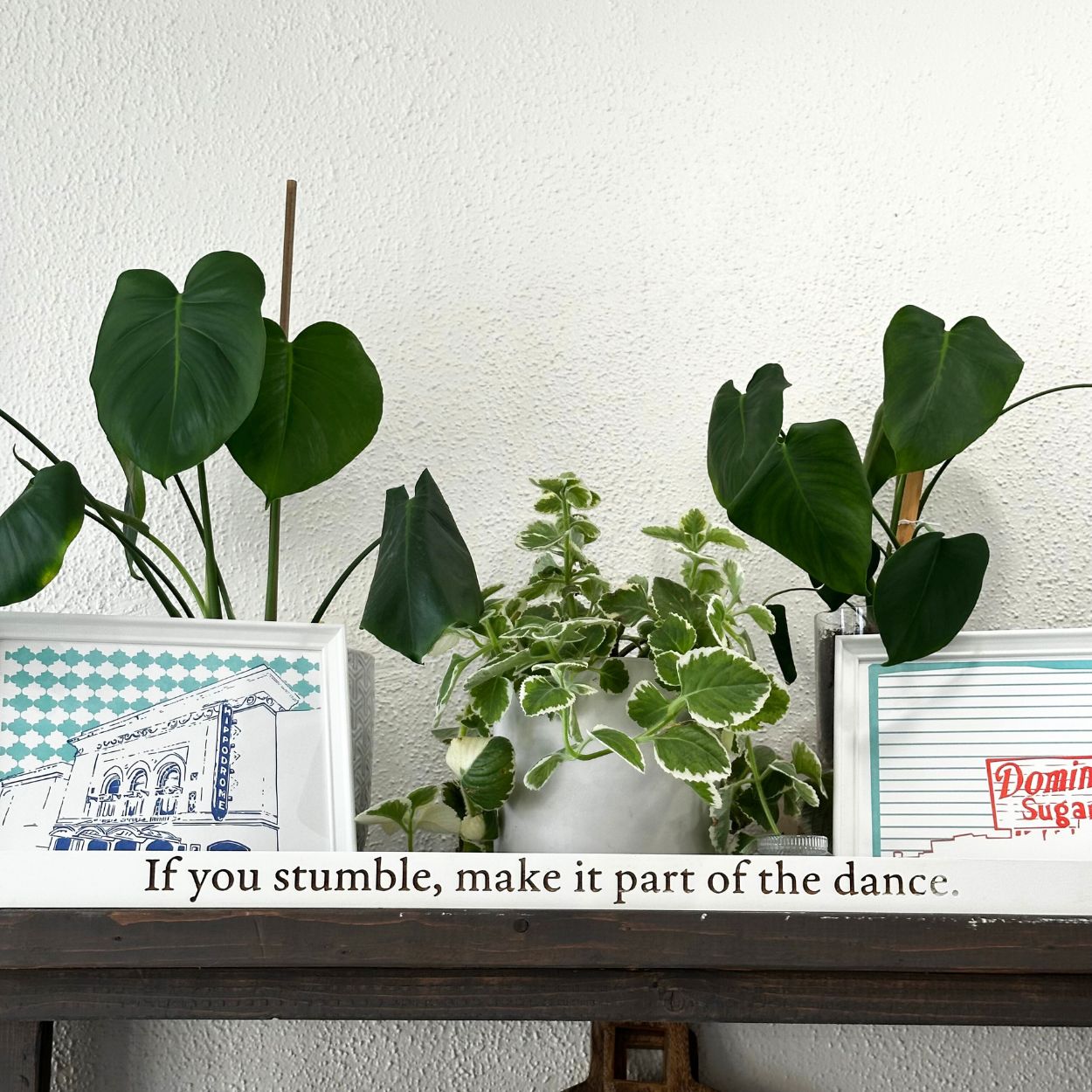 Wood Quote Shelf Sitter