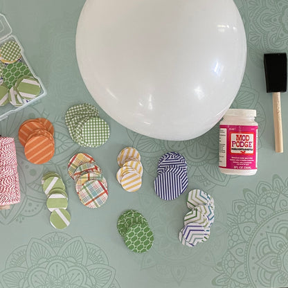 Hot Air Balloon Paper Mache Kit