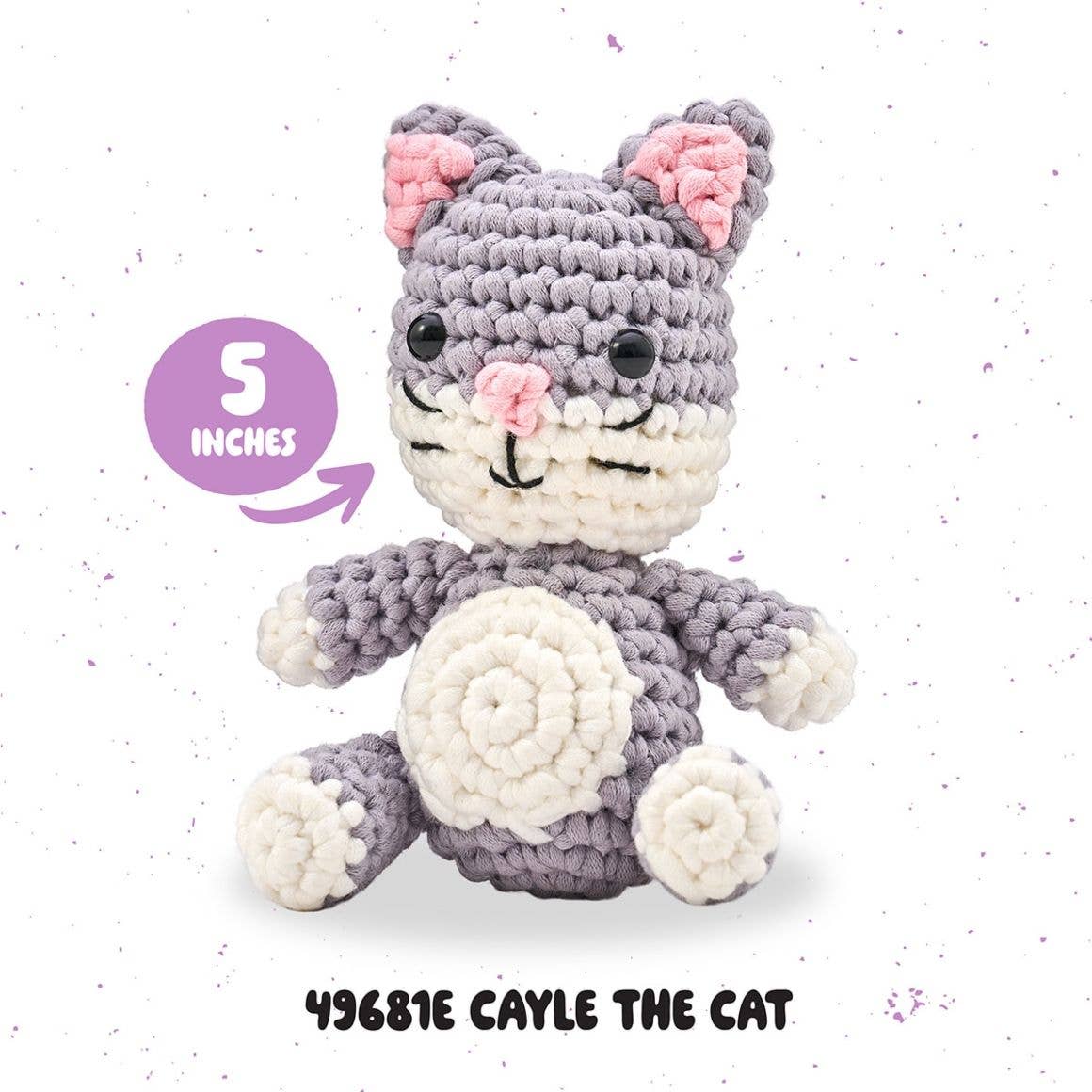 Bucilla Amigurumi Crochet Kit - Caylee the Cat