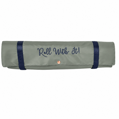 Roll With It - Rack Roller Bag - Mahjong Rack & Pusher Sage & Navy