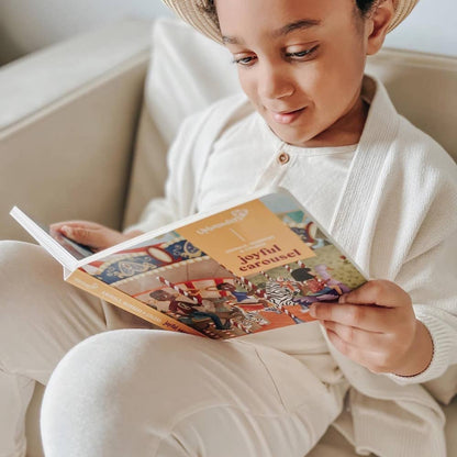 Carousel Animals, Numbers & Colors - Board Book for Kids
