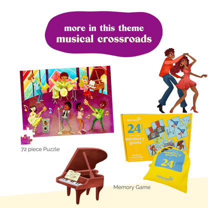 72 PC Musical Crossroads Jumbo Puzzle for Kids | Ages 5 to 9