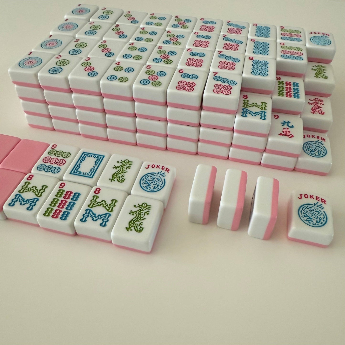 Mahjong Studios – Peony Garden American Mahjong Tile Set (160 Tiles)