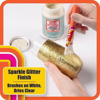 Mod Podge ® Dishwasher Safe Glitter - Gold, 8 oz